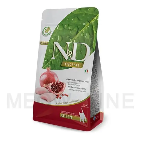 Farmina N&D 無穀物石榴+雞幼貓 10kg 